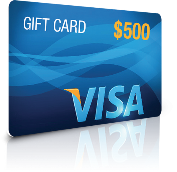 $500 Visa Gift Card - Robinson Dentistry